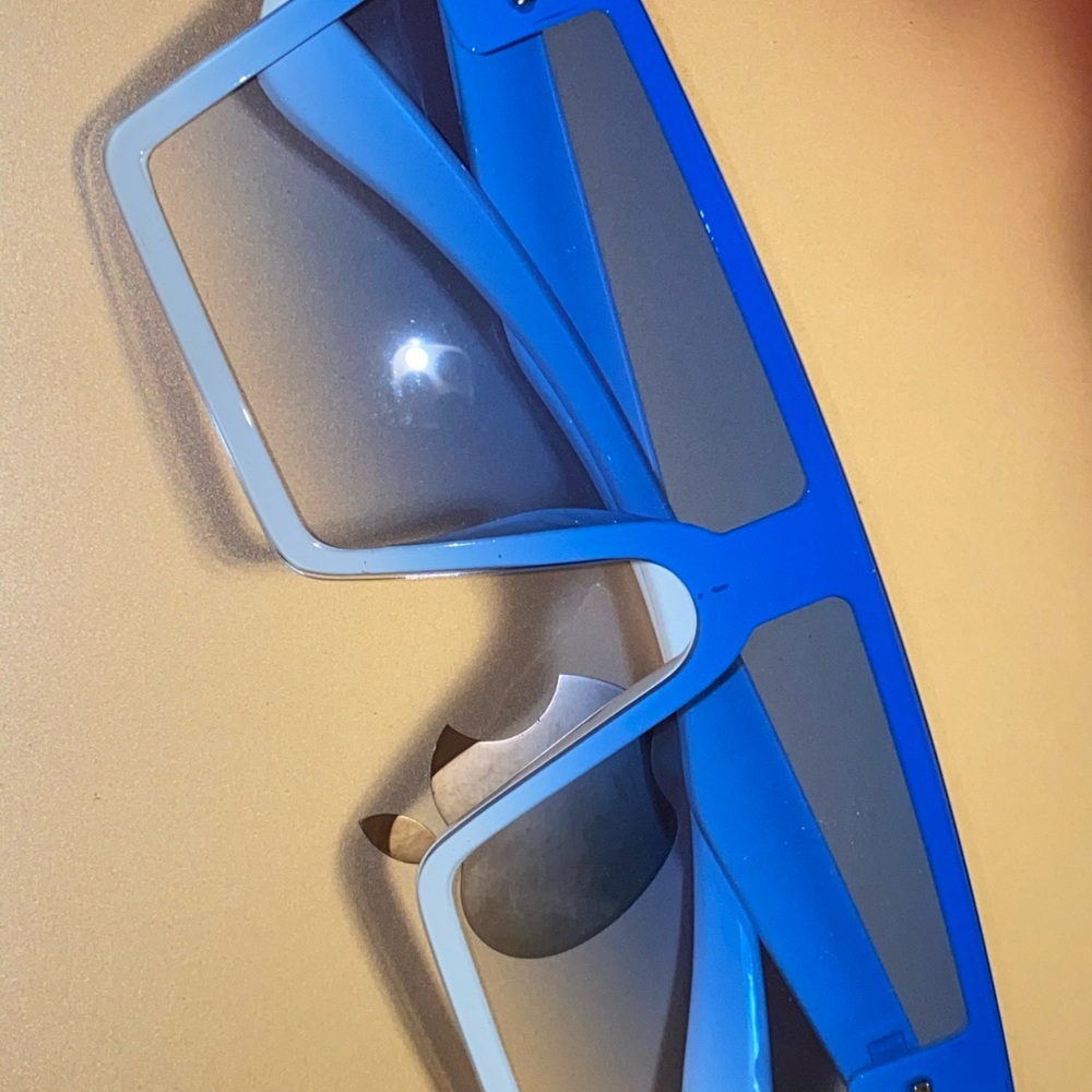 Blue & White Sunglasses